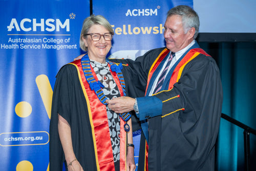 Elizabeth Koff AM replaces Dr Neale Fong as President of ACHSM, Oct 2025